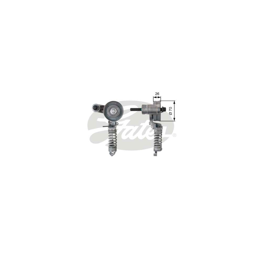 Rola intinzatoare curea de accesorii GATES Pagina 5/opel-astra-j/subansamble-motor-opel-astra-j/electrice-motor-opel-astra-j/baterii-auto-acumulatori-auto/opel-vectra-c - Subansamble motor Opel Astra J