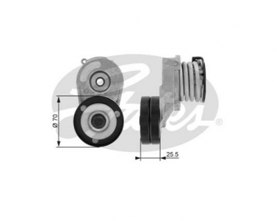 Rola tensionare curea alternator Opel Astra G Z17DTL Y17DT producator GATES