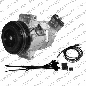 Compresor A/C Opel Astra H Z16XEP DELPHI Climatizare Opel Astra H