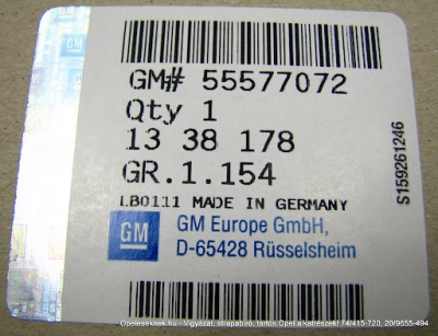 Termostat Opel Astra G Z16XEP GM 1338178 Pret Ieftin - RevizieShop.ro ...