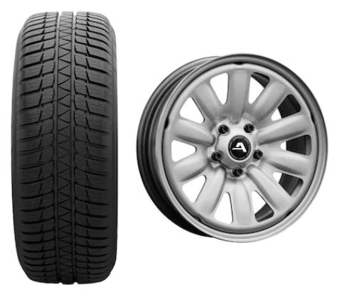 Roata completa VW T-Roc, Audi Q2 janta otel ALCAR 130301 6x16 + anvelopa Iarna Sumitomo WT200 205/60R16 96H Pagina 5 - Kit-uri jante + anvelope complete