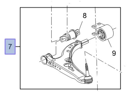 Piese Auto Opel Bascula stanga Astra K GM Revizie Masina