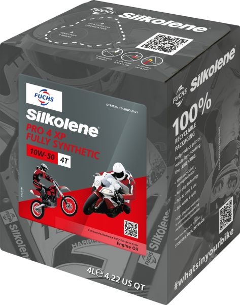 Ulei de motor Fuchs SILKOLENE PRO 4 10W50 - XP 4L CUBE