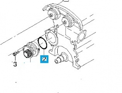Piese auto: <b>O-ring Pompa Apa Aveo / Kalos GM</b> este la reduceri. Pret 3.0 LEI