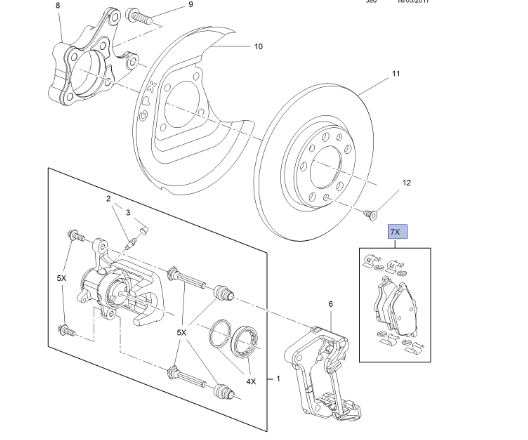 Set placute frana spate Opel Grandland X originale GM 268mm Pagina 2/piese-auto-opel-crossland-x/opel-antara - Piese auto Opel Grandland X