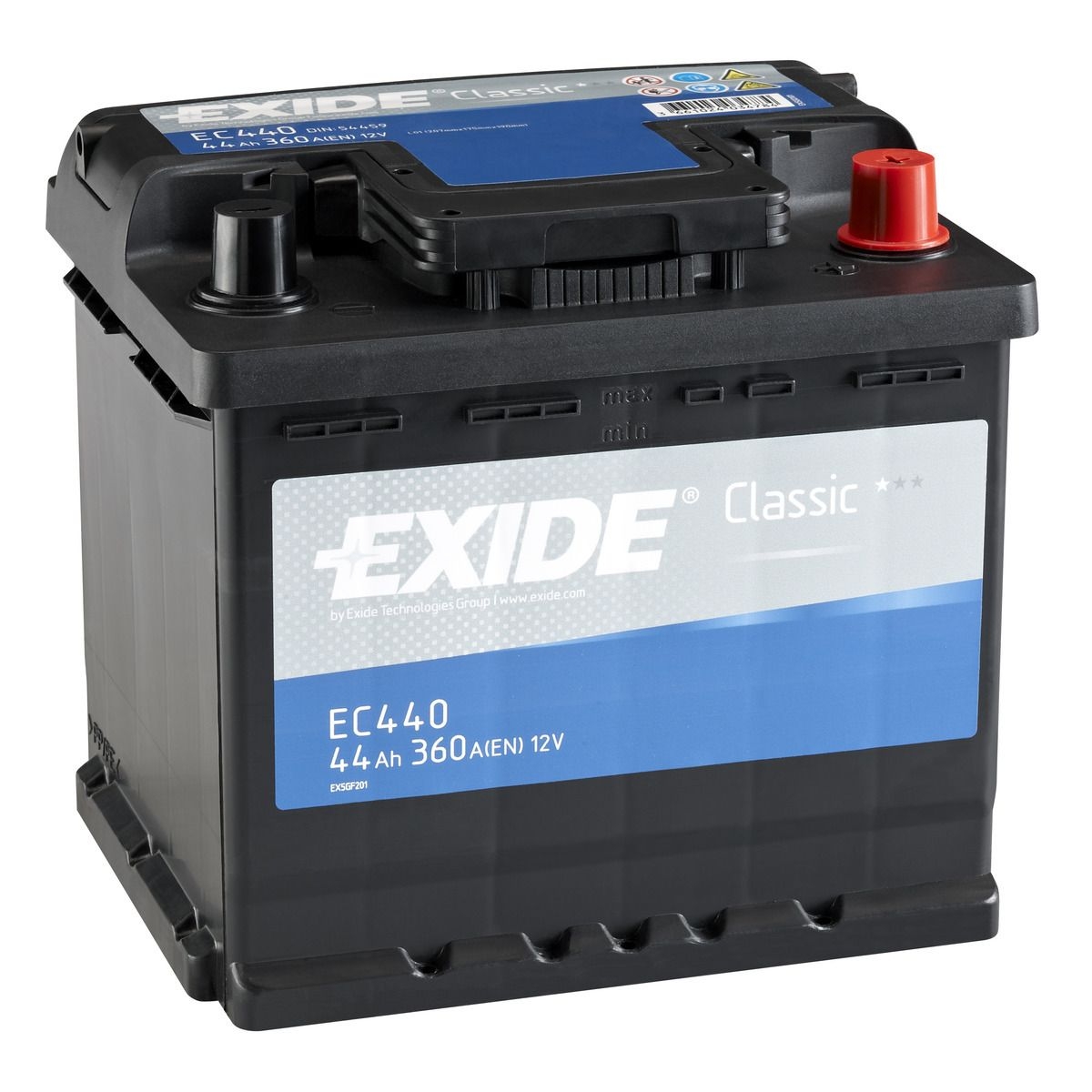 Baterie auto EXIDE S3 45Ah/400A