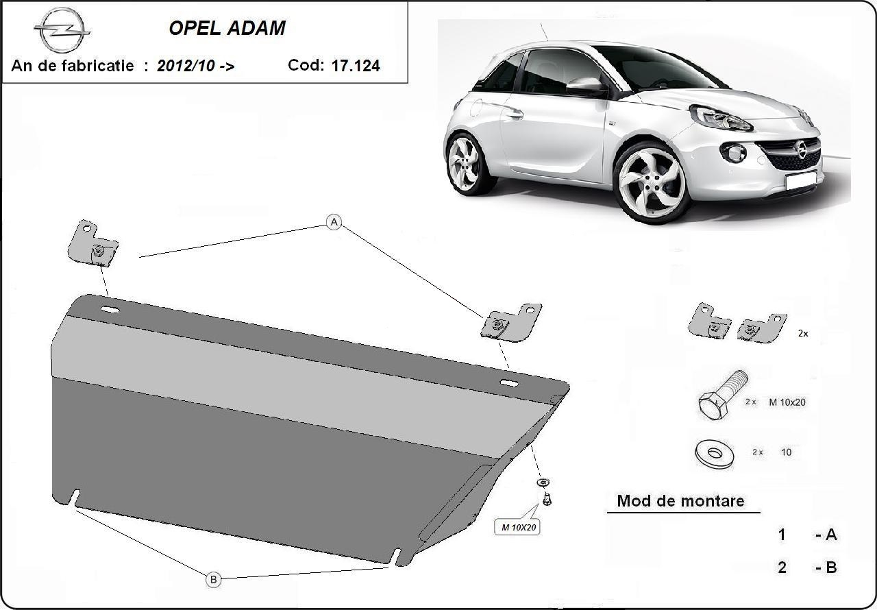 Scut motor metalic Opel Adam dupa 2012 Pagina 2/lichidare-stoc/produse-universale/racire-motor-opel-antara - Scuturi motor auto