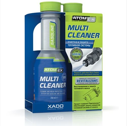 ATOMEX MULTI CLEANER BENZINA-CURATITOR COMPLEX SISTEM ALIMENTARE XADO 250 ML Aditivi XADO