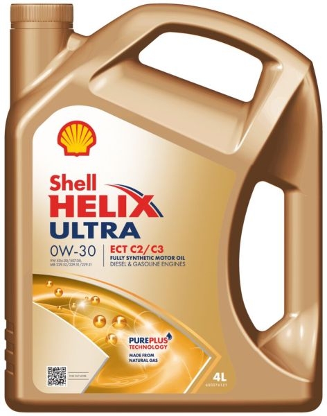 Ulei motor SHELL HELIX ULTRA ECT C2C3 0W30 4L