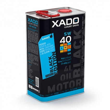 ULEI SINTETIC MOTOR XADO 5W-40 SM-CF LUXURY DRIVE BLACK EDITION 4L