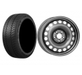 roata astra k  cu senzor anvelopa iarna Roata completa Opel Astra K janta otel ALCAR 7035 6.5x16 + anvelopa Iarna Triangle TW401 205/55R16 94V/XL + Senzor presiune ALCAR