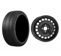 janta dacia anvelopa roata completa Roata completa Dacia Logan, Sandero, MCV janta otel ALCAR 8932B 6x15 + anvelopa Iarna Triangle TW401 185/65R15 88H