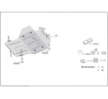30.114 Scut motor metalic Opel Calibra 1990-1997