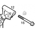 2005095 11102221 Surub tampon motor original GM